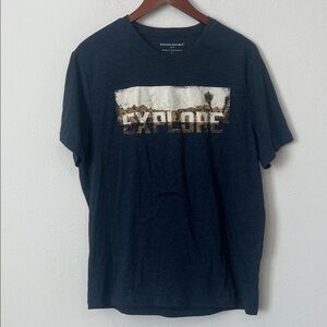 Banana Republic Men's Navy Explore T-Shirt